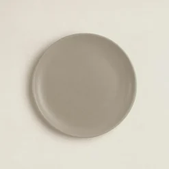 Novastyl 6 Assiettes À DessertArita 20.5Cm En GrèsGris