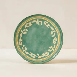 Novastyl 6 Assiettes À DessertCapria 21Cm En FaienceVert