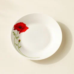 Sale Novastyl 6 Assiettes À DessertCoquelicot 19.5CmPorcelaine