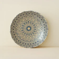 Novastyl 6 Assiettes CalottesByzance 21Cm EnPorcelaine