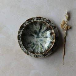 Novastyl 6 Assiettes CalottesMaka 21Cm En Porcelaine