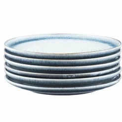 Best Bjorn 6 Assiettes Cosmos bleu/blanc nacré - D.21.5 cm