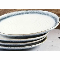 Best Bjorn 6 Assiettes Cosmos bleu/blanc nacré - D.21.5 cm