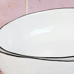 Bjorn 4 Assiettes creuses Pure blanc neige - 100 cL