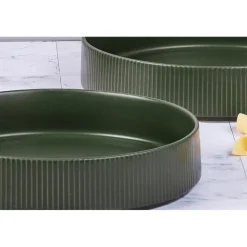 Best Bjorn 4 Assiettes Creuses Scandi vert olive - 100 cl