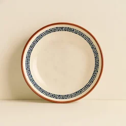 Novastyl 6 Assiettes CreusesAmatxi 21Cm En FaienceBlanc