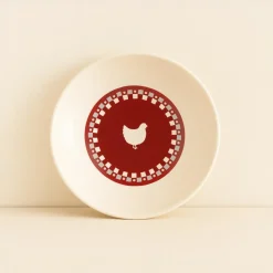 Novastyl 6 Assiettes CreusesGallina 20Cm En Grès