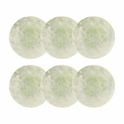 Novastyl 6 Assiettes ÀDessert Natura 21Cm EnPorcelaine