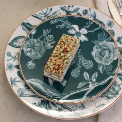 Novastyl 6 Assiettes DessertBotanic 20Cm EnPorcelaine