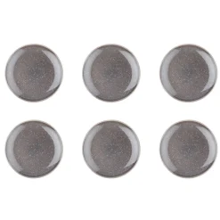Online Bjorn 6 Assiettes en Grès dessert Stellar gris/anthracite - D.22 cm