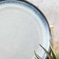 Sale Bjorn 6 Assiettes Genesis bleues - D.20.5 cm