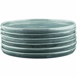 Bjorn 6 Assiettes Magma bleues - D.27 cm