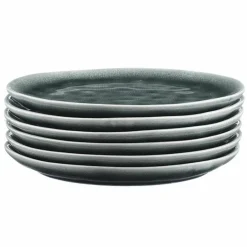 Bjorn 6 Assiettes Moon bleu nuit - D.21 cm