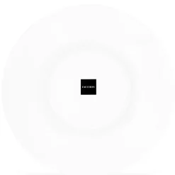 New Fauchon 6 Assiettes plates en Porcelaine Bistrot chef blanches - D.29 cm