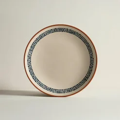 Novastyl 6 Assiettes PlatesAmatxi 25Cm En FaienceBlanc