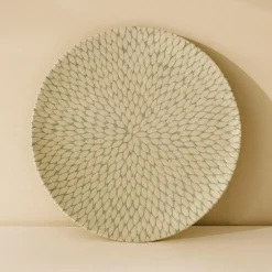 Novastyl 6 Assiettes PlatesJasmin 27Cm EnPorcelaine Blanc