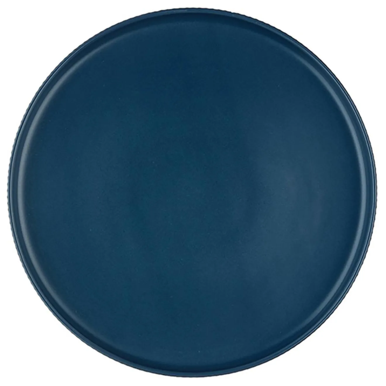 Bjorn 4 Assiettes Scandi bleu marine - D.21 cm