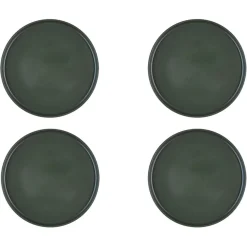 Bjorn 4 Assiettes Scandi vert olive - D.27 cm