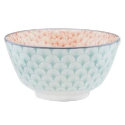 Bjorn 6 Bols apéritif Pattern Pastel rose pastel/bleu pastel/vert pastel - D.12 cm