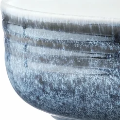 Bjorn 6 Bols Cosmos bleu/blanc nacré - D.15.5 cm