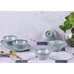 Bjorn 6 Bols en Grès Cloud gris clair - 20 cl