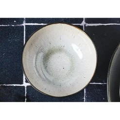 Bjorn 6 Bols en Grès Iris blanc/ivoire - 30 cl