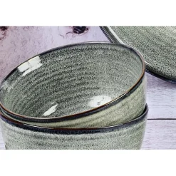 Discount Bjorn 6 Bols en Grès Zen gris/bleu - 50 cl