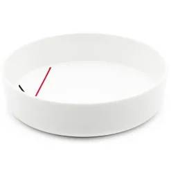 Fauchon 6 Bols en Porcelaine Bistrot blancs - D.19x5 cm