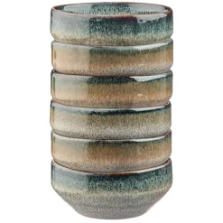 New Bjorn 6 Bols Genesis bleu/gris/kaki - 12 cl