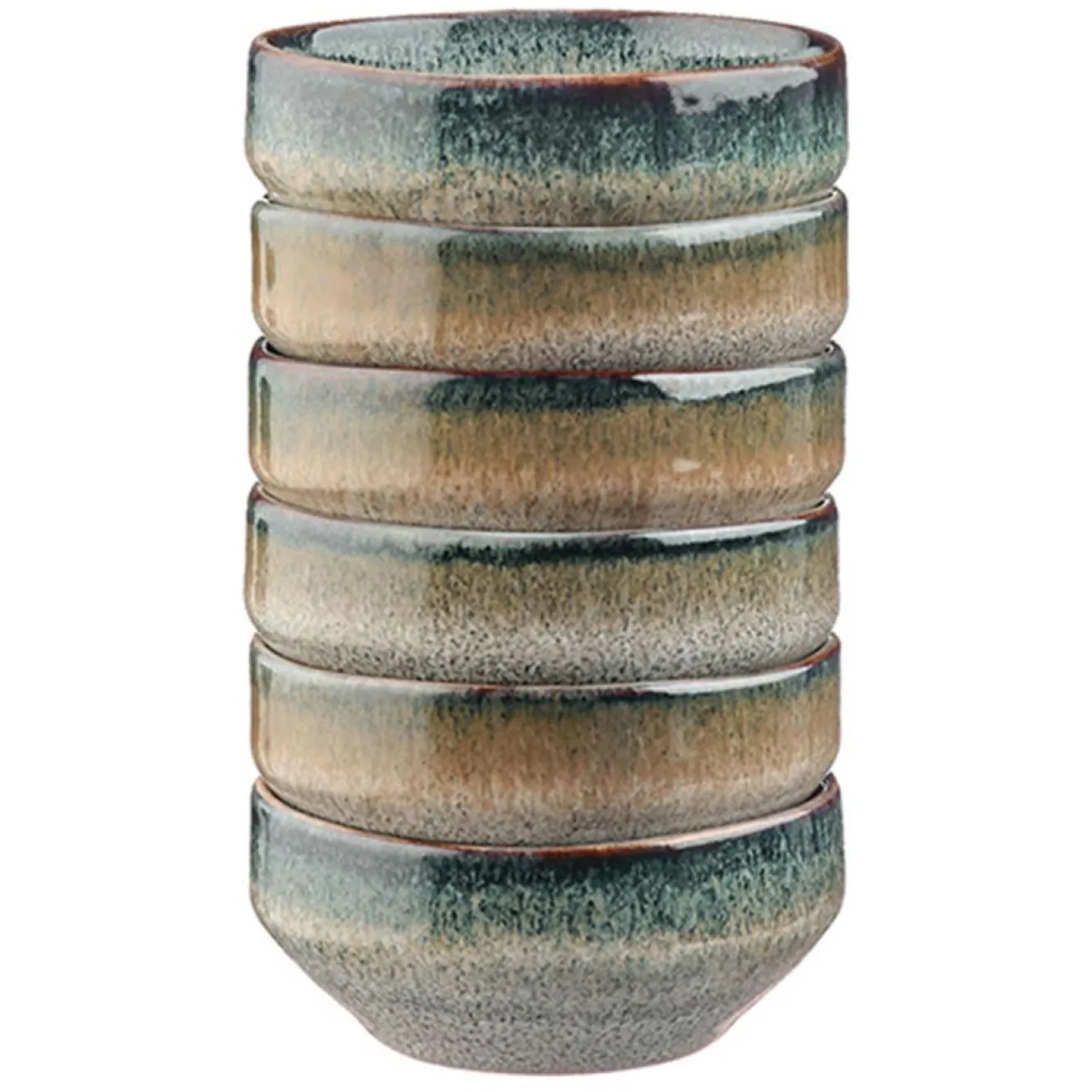 New Bjorn 6 Bols Genesis bleu/gris/kaki - 12 cl