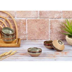 Bjorn 6 Bols Genesis marron volcanique - 12 cl