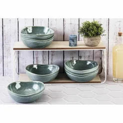 Bjorn 6 Bols Magma bleus - 18.5 cm