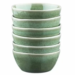 New Bjorn 6 Bols Magma verts - D.9 cm