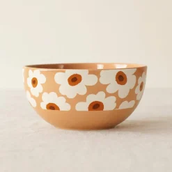 Novastyl 6 Bols Marguerite55Cl En Grès Terracotta