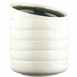 Bjorn 6 Bols Oxygen gris/vert bouteille/beige - D.22 cm