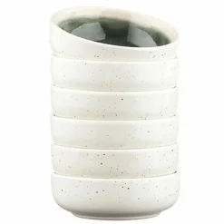 Bjorn 6 Bols Oxygen gris/vert bouteille/beige - D.9 cm