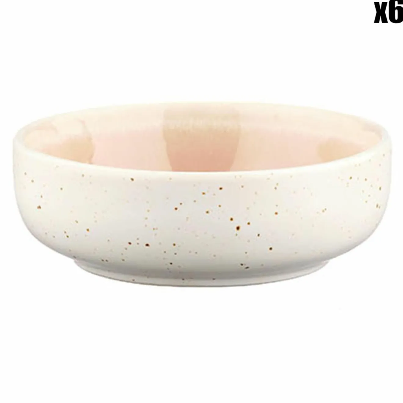 Sale Bjorn 6 Bols Oxygen rose poudre/beige - D.9 cm