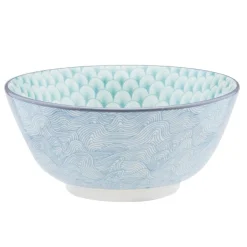 Bjorn 6 Bols petit-déjeuner Pastel rose pastel/bleu pastel/vert pastel - D.15 cm