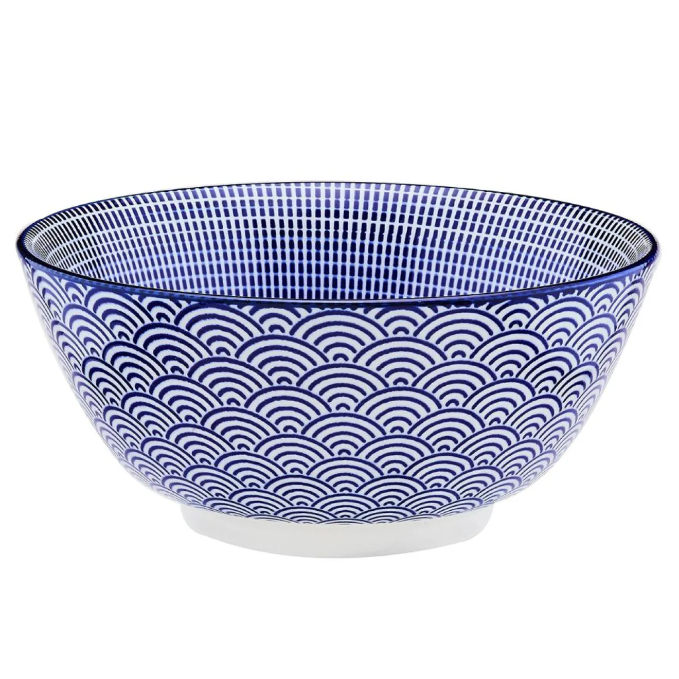 Bjorn 6 Bols petit-déjeuner Pattern Dark blue bleu foncé - D.15 cm