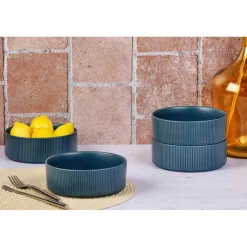 Hot Bjorn 4 Bols Scandi bleu marine - 100 cl