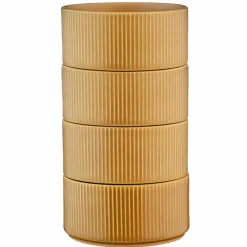 Discount Bjorn 4 Bols Scandi jaune ocre - 40 cl