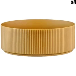 Bjorn 4 Bols Scandi jaune ocre - 100 cl