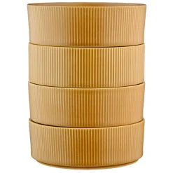 Bjorn 4 Bols Scandi jaune ocre - 100 cl