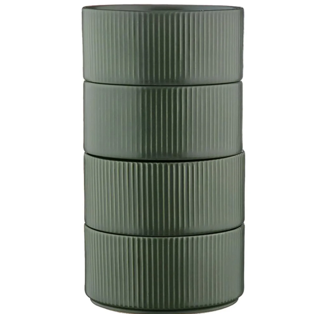 Bjorn 4 Bols Scandi vert olive - 40 cl