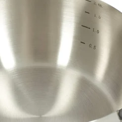 Outlet Gam'Hotel 4 Casseroles induction argentées - D.14/16/18/20 cm