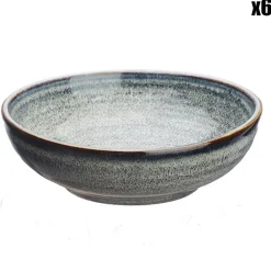 Bjorn 6 Coupelles en Grès Zen gris/bleu - 15 cl