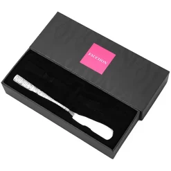 Fauchon 2 couteaux à beurre Signature argentés