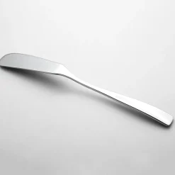 Fauchon 12 Couteaux à beurre Signature argentés - 16.4 cm