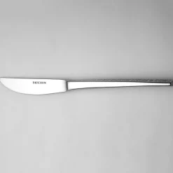 Fauchon 12 Couteaux à entremets Signature argentés - 20.5 cm
