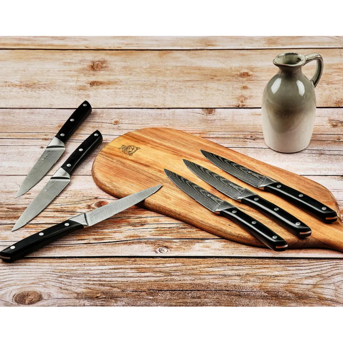 Sale Bjorn 6 Couteaux à steak Erling inox mat - 26x3x1 cm